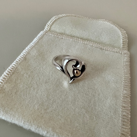 James Avery Jewelry James Avery Joy Of My Heart Sterling Silver 4k Gold Ring Size 6 Poshmark